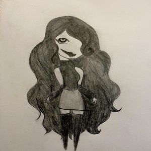 A girl Hannah series Drawing